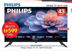 Nesto Philips Whale TV 43" 43PFT6120/98 offer