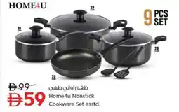 Nesto Home4u Nonstick Cookware Set asstd offer