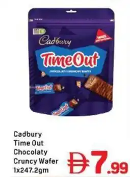 Day To Day Cadbury Time Out Chocolaty Cruncy Wafer offer