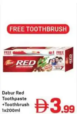 Day To Day Dabur Red Toothpaste +Toothbrush offer