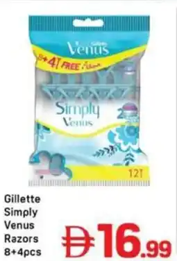 Day To Day Gillette Simply Venus Razors offer