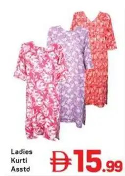Day To Day Ladies Kurti Asstd offer