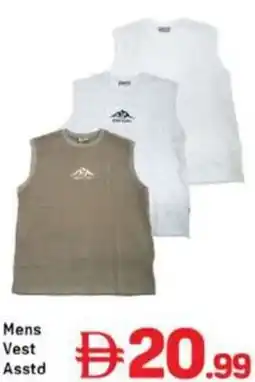 Day To Day Mens Vest Asstd offer