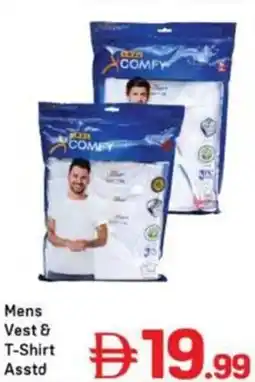 Day To Day Mens Vest & T-Shirt Asstd offer