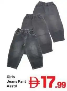 Day To Day Girls Jeans Pant Asstd offer