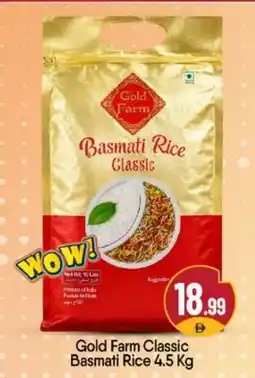 Bigmart Gold Farm Classic Basmati Rice offer