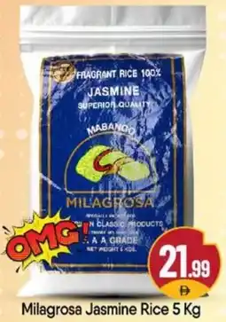Bigmart Milagrosa Jasmine Rice offer