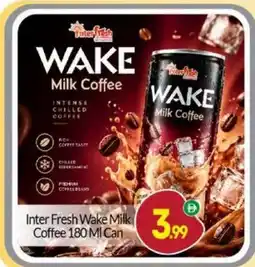 Bigmart Inter Fresh Wake Milk Coffee offer