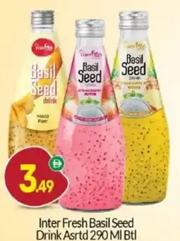 Bigmart Inter Fresh Basil Seed Drink Asrtd offer