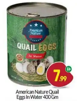 Bigmart American nature quail eggs in water offer