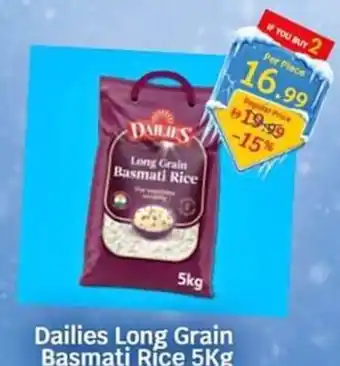 Dailies long grain basmati rice
