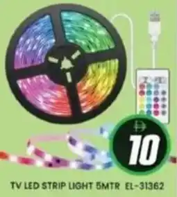 Al Madina Tv led strip light 5mtr el-31362 offer