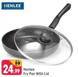 Shaklan Henlee Fry Pan With Lid offer