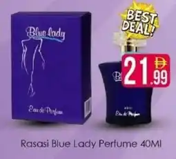 AIKO HYPERMARKET Rasasi Blue Lady Perfume offer