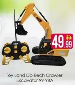 AIKO HYPERMARKET Toy Land Db Rech Crawler Excavator 99-98A offer