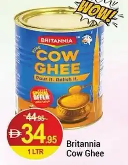 New W Mart Britannia cow ghee offer