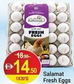 New W Mart Salamat fresh eggs offer