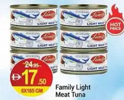 New W Mart Family light meat tuna offer
