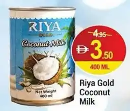 New W Mart Riya gold coconut milk offer