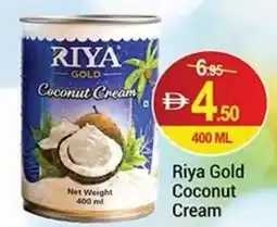 New W Mart Riya gold coconut cream offer