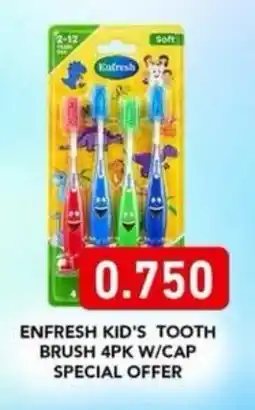 Aswaq Ramez Enfresh kid's tooth brush offer