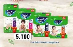 Aswaq Ramez Fine Baby Diapers Mega Pack offer