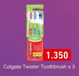 Aswaq Ramez Colgate Twister Toothbrush offer