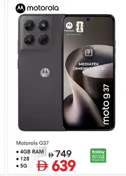Mark & Save Motorola G37 offer