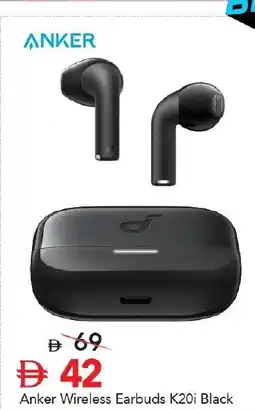 Mark & Save Anker Wireless Earbuds K20i Black offer