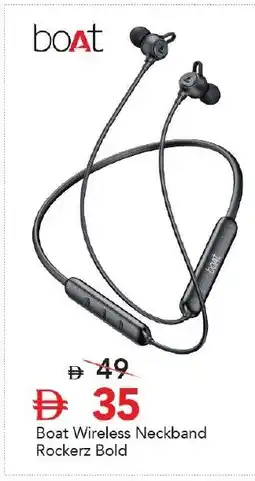Mark & Save Boat Wireless Neckband Rockerz Bold offer