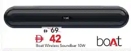 Mark & Save Boat Wireless Soundbar 10W offer