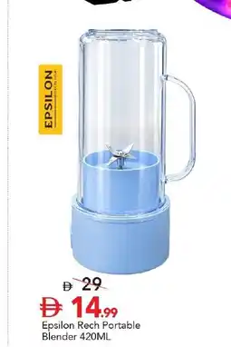 Mark & Save Epsilon Rech Portable Blender offer