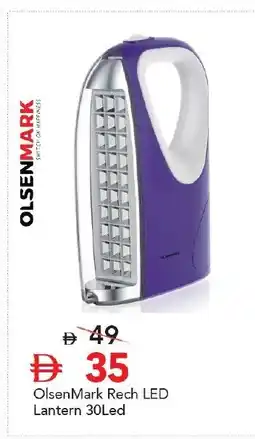 Mark & Save Olsen Mark Rech LED Lantern 30Led offer