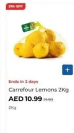 Carrefour Carrefour Lemons offer