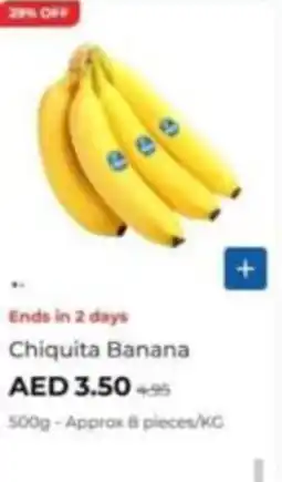Carrefour Chiquita Banana offer