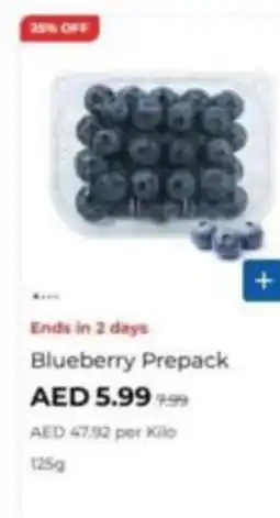 Carrefour Blueberry Prepack offer