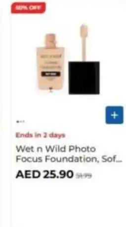 Carrefour Wet n Wild Photo Focus Foundation, Soft offer
