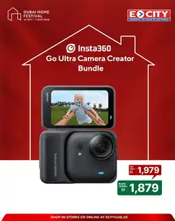 ECity Insta360 GO Ultra Camera Creator offer