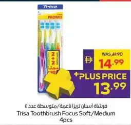 Abu Dhabi Coop Trisa Toothbrush Focus Soft/Medium offer