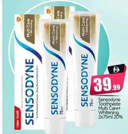 Bigmart Sensodyne Toothpaste Multi Care+ Whitening offer