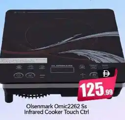 Bigmart Olsenmark Omic2262 Ss Infrared Cooker Touch Ctrl offer