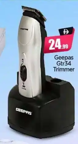 Bigmart Geepas Gtr34 Trimmer offer