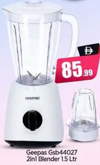 Geepas Gsb44027 2in1 Blender