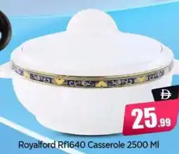 Bigmart Royalford Rf1640 Casserole offer