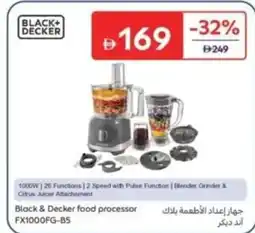 Carrefour Black & Decker food processor FX1000FG-B5 offer