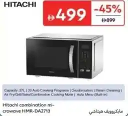 Carrefour Hitachi combination microwave HMR-DA2713 offer