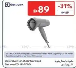 Carrefour Electrolux Handheld Garment Steamer ESHS1-700G offer