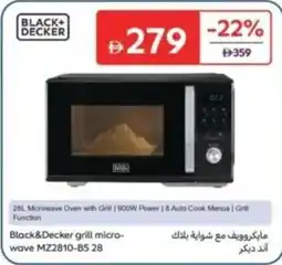Carrefour Black&Decker grill micro- wave MZ2810-85.28 offer