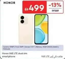 Carrefour Honor X6E LTE dual sim smartphone offer