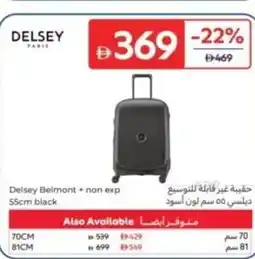 Carrefour Delsey Belmont + non exp black offer